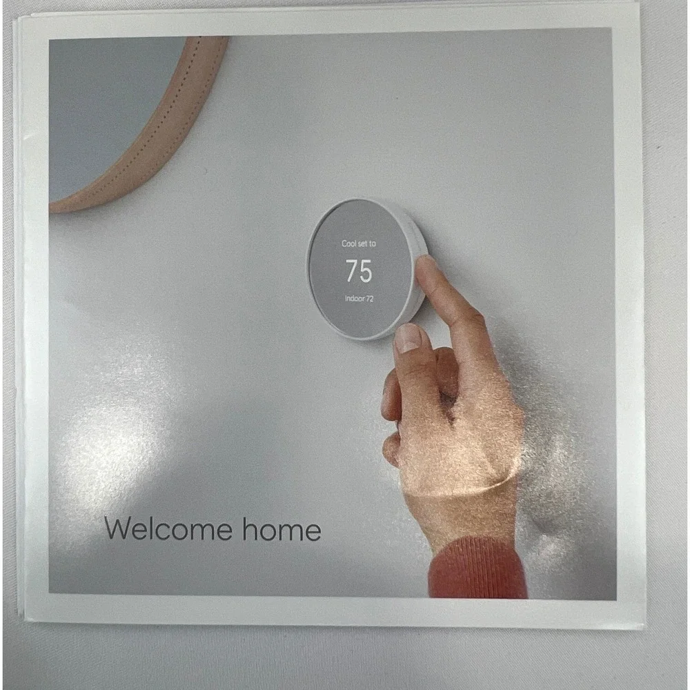 Google Nest Thermostat Smart Programmable G4CVZ Charcoal Gray New Open Box